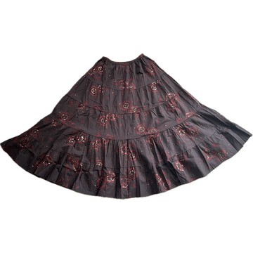 SC940 Dark Brown M/L (10-12) - Ladies Skirts Cotton